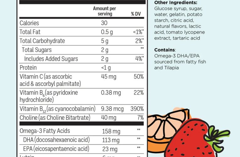 Brainiac Fruit Snacks Nutrition Facts